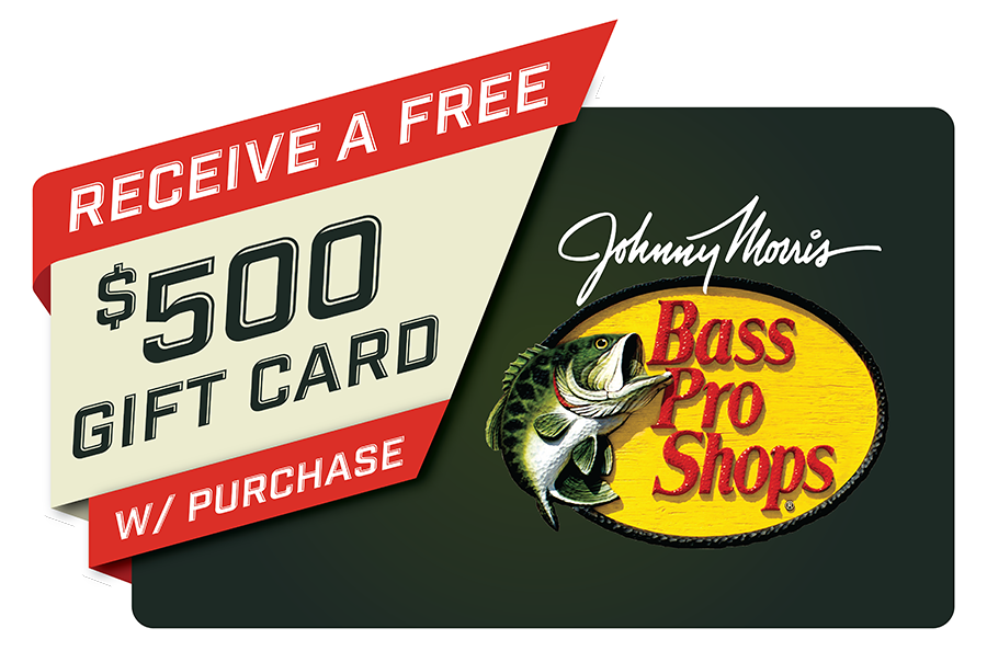 The Big Bass Boat Sale Gift Card Offer