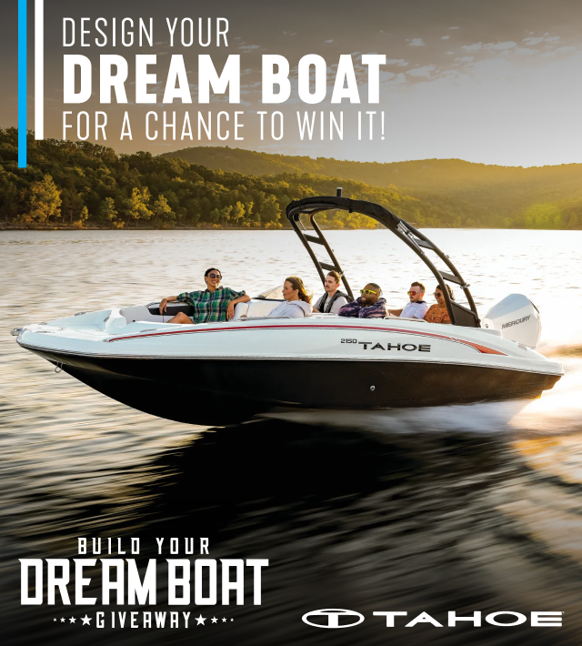 Tahoe Build Your Dreamboat Giveaway