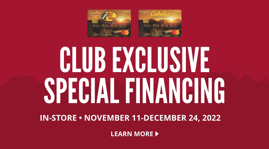 club exclusive special financing