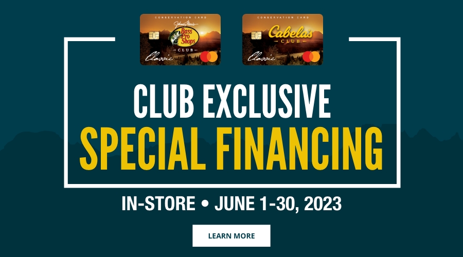club exclusive special financing