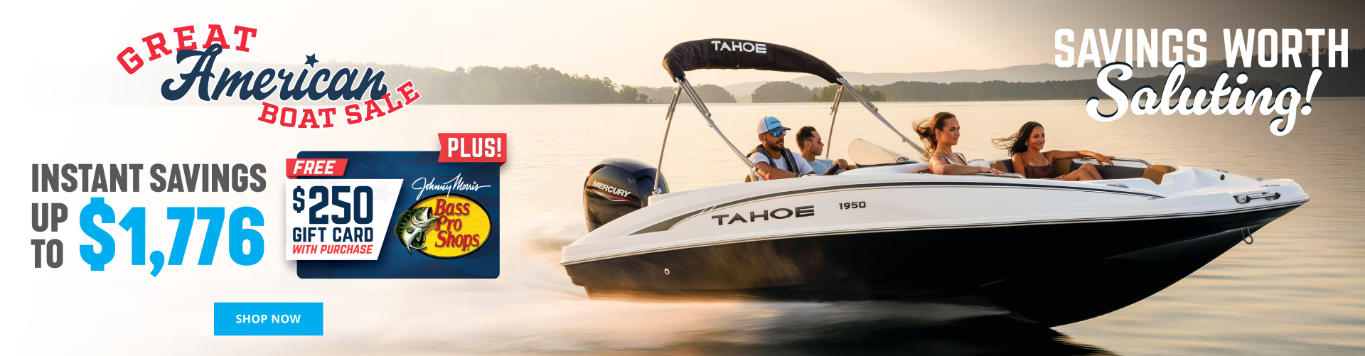 Tahoe Boats Great American Boat Sale